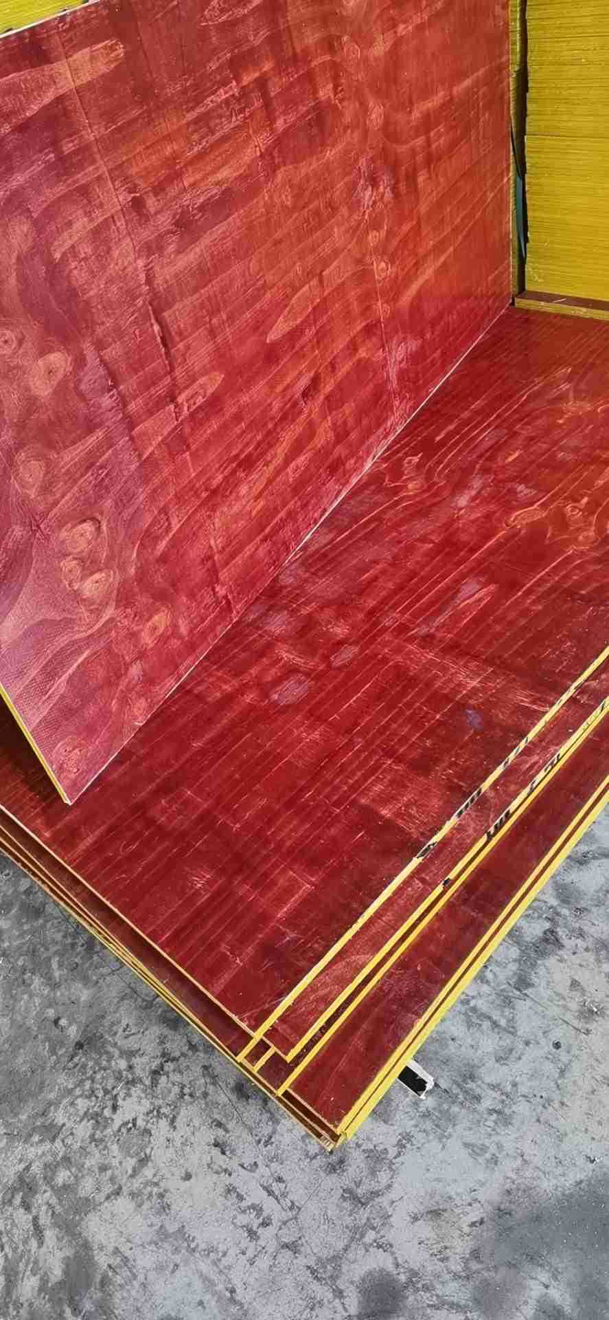 西藏 厂家直销 建筑模板松木红板路桥工程材料修房修路长1830x915