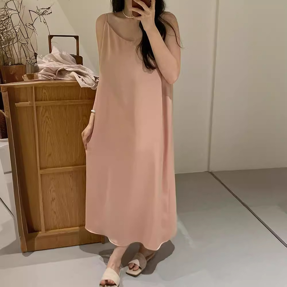 夏季清仓6折特价不退不换 胖妹妹吊带裙大码女装宽松连衣裙6656