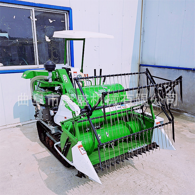 0a多功能小型水稻收割机 小麦荞麦青稞带仓水旱两用联合收-阿里巴巴