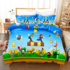 Super Mario Mario series pure cotton Four piece suit Home textiles Quilt cover pillow case sheet Bed cover Three Can be set