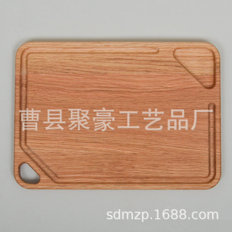 Korean Oak Chopping Board Wooden Chopping Board Japanese Wooden Tray Bsci Certification Factory Direct Sales Quantity Discount