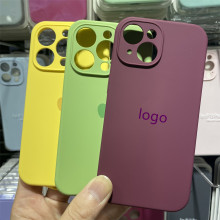 适用苹果iphone15promax精孔镜头全包手机壳液态硅胶15保护套