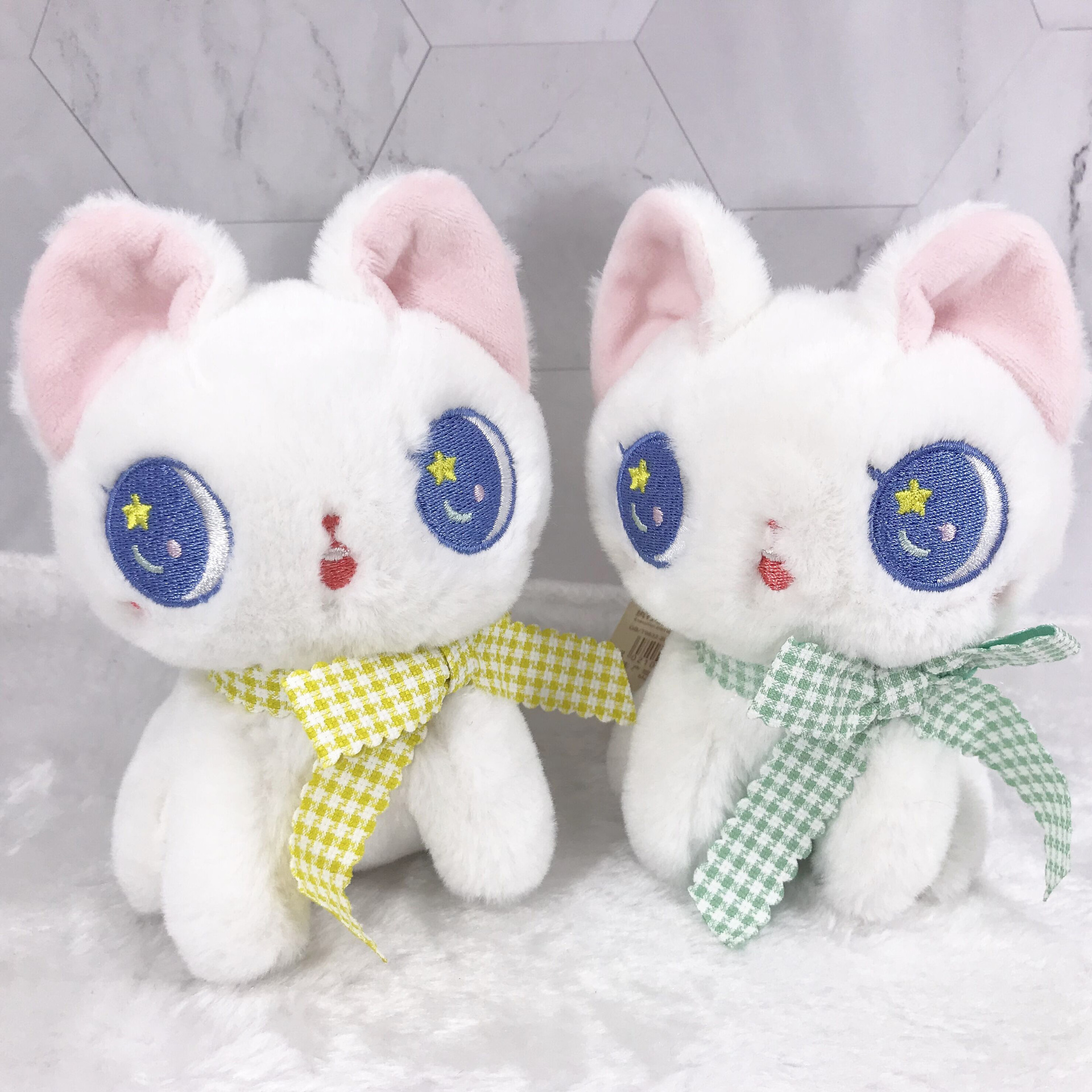 韩国创意新款玛丽猫钥匙扣毛绒公仔挂件书包挂件背包饰品礼物女