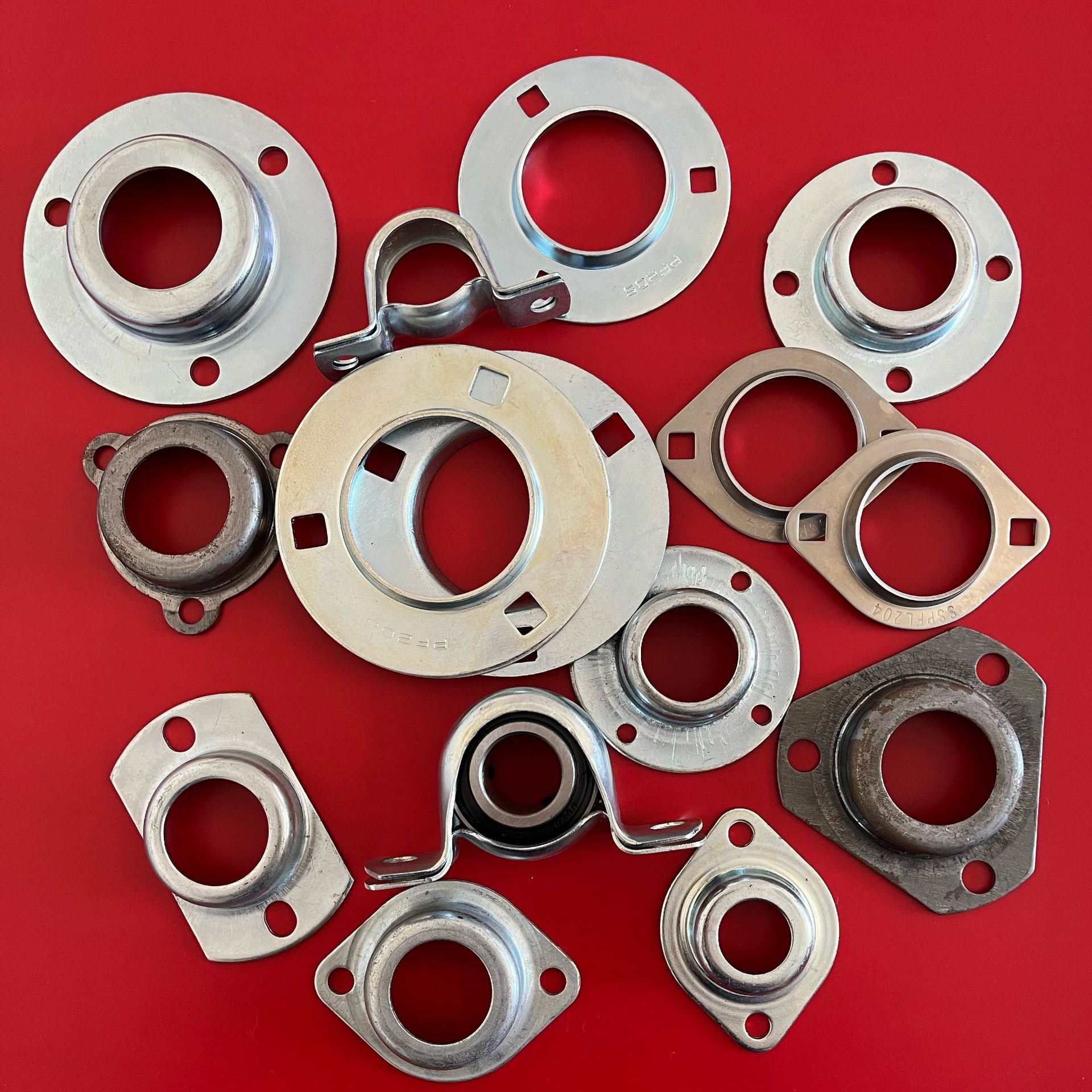 不锈钢冲压轴承座