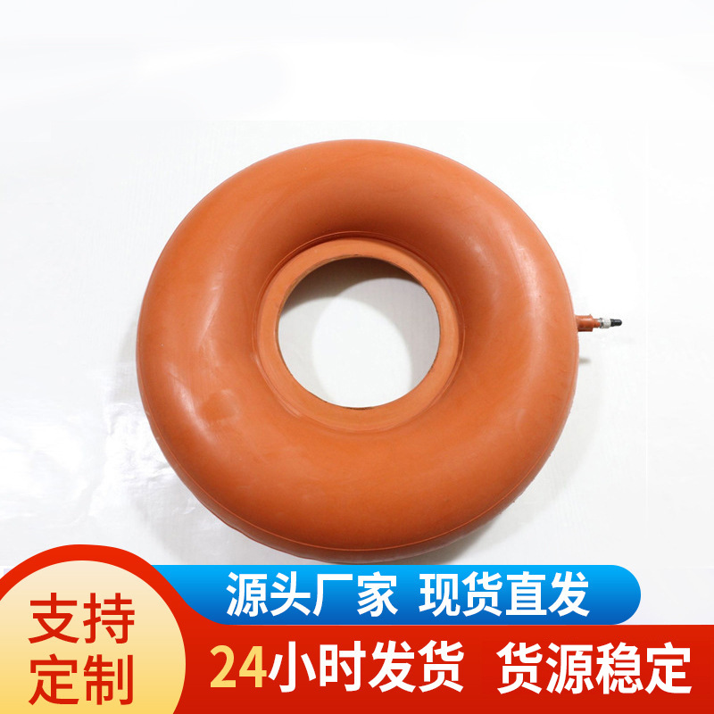 橡胶气垫 厂家直销加厚布套橡胶气垫 圆形气垫圈充气坐垫