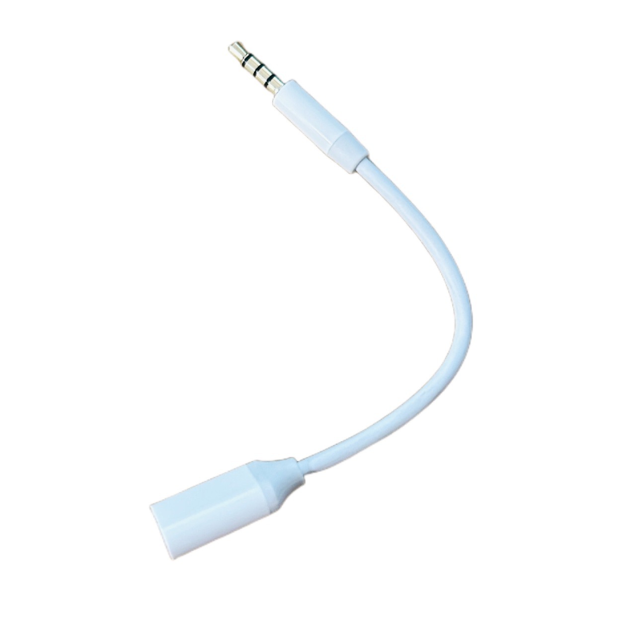 5公转typec母扁头耳机转圆头转接头线扁口耳机连接笔记本转换器