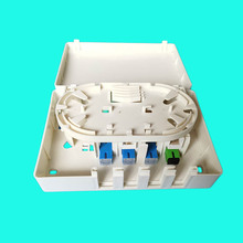 终端盒 塑料光纤终端盒 4口6口8口SC/FC型光纤信息桌面盒面板盒