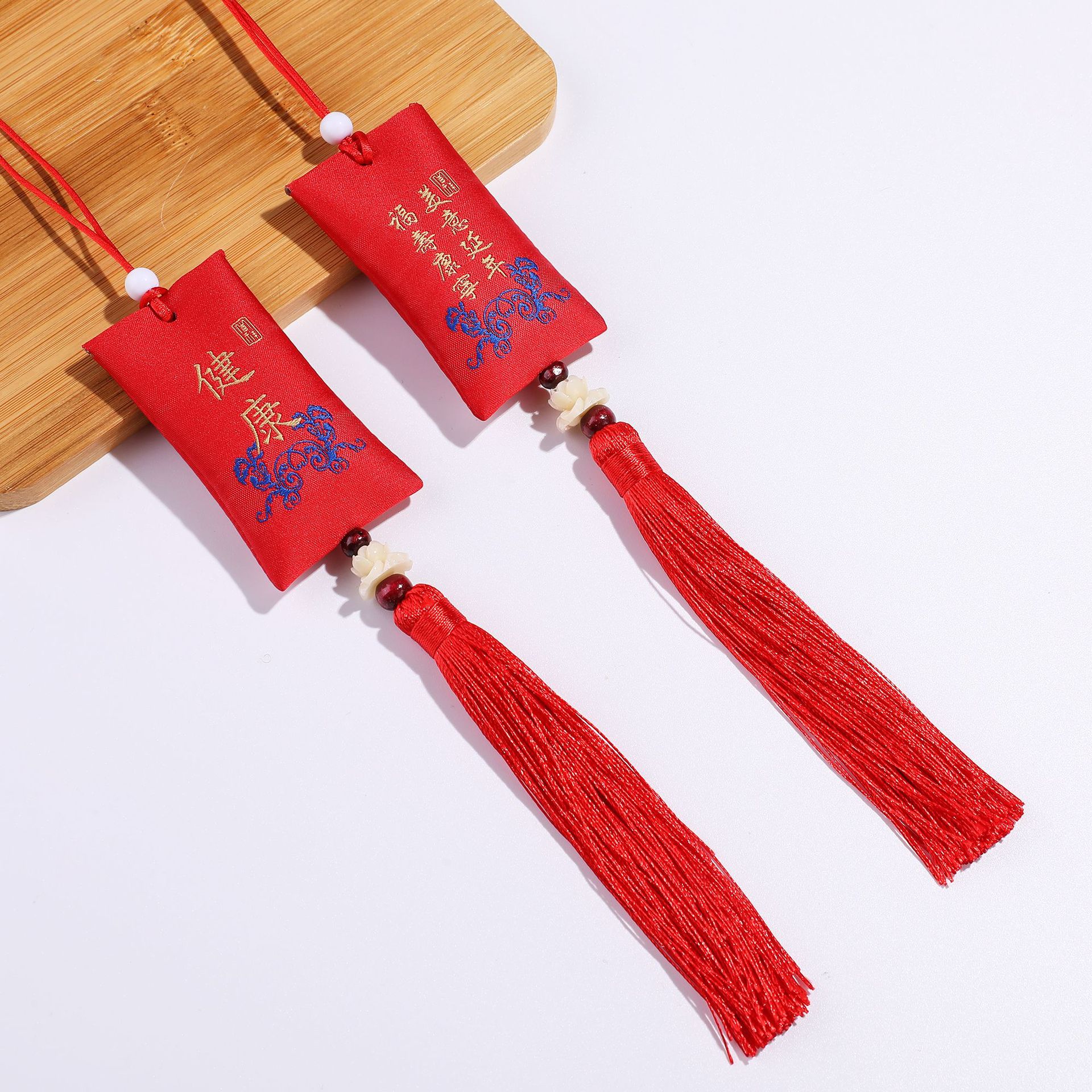 善喜 安康祈福袋布艺小香包定制符袋中药香囊荷包 厂家直供