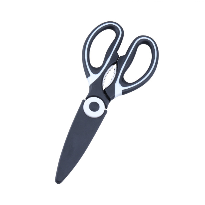 Panda Scissors Kitchen Scissors Stainless Steel Chicken Bone Scissors Open Fish Maw Open Beer Clip Walnut Food Scissors