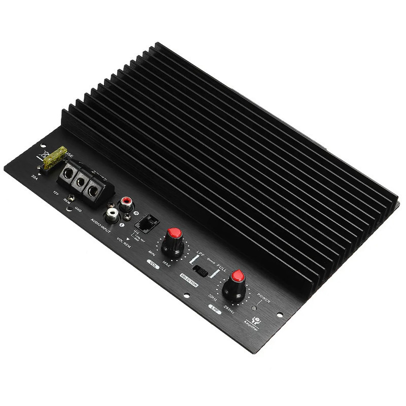 大功率8寸10寸12寸汽车音响功放主板无源低音炮单路功放12v扩音器
