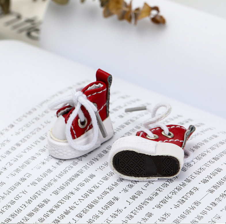 新款可爱迷你小鞋子钥匙扣背包挂件 娃娃鞋 玩具鞋