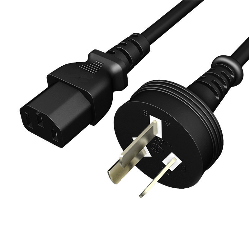 国标电源线 国标梅花尾插头 品字插头电源线 电脑插头电源线