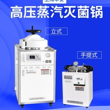 上海申安LDZX-30L高压灭菌器 立式高压消毒器 食品蒸汽灭菌锅