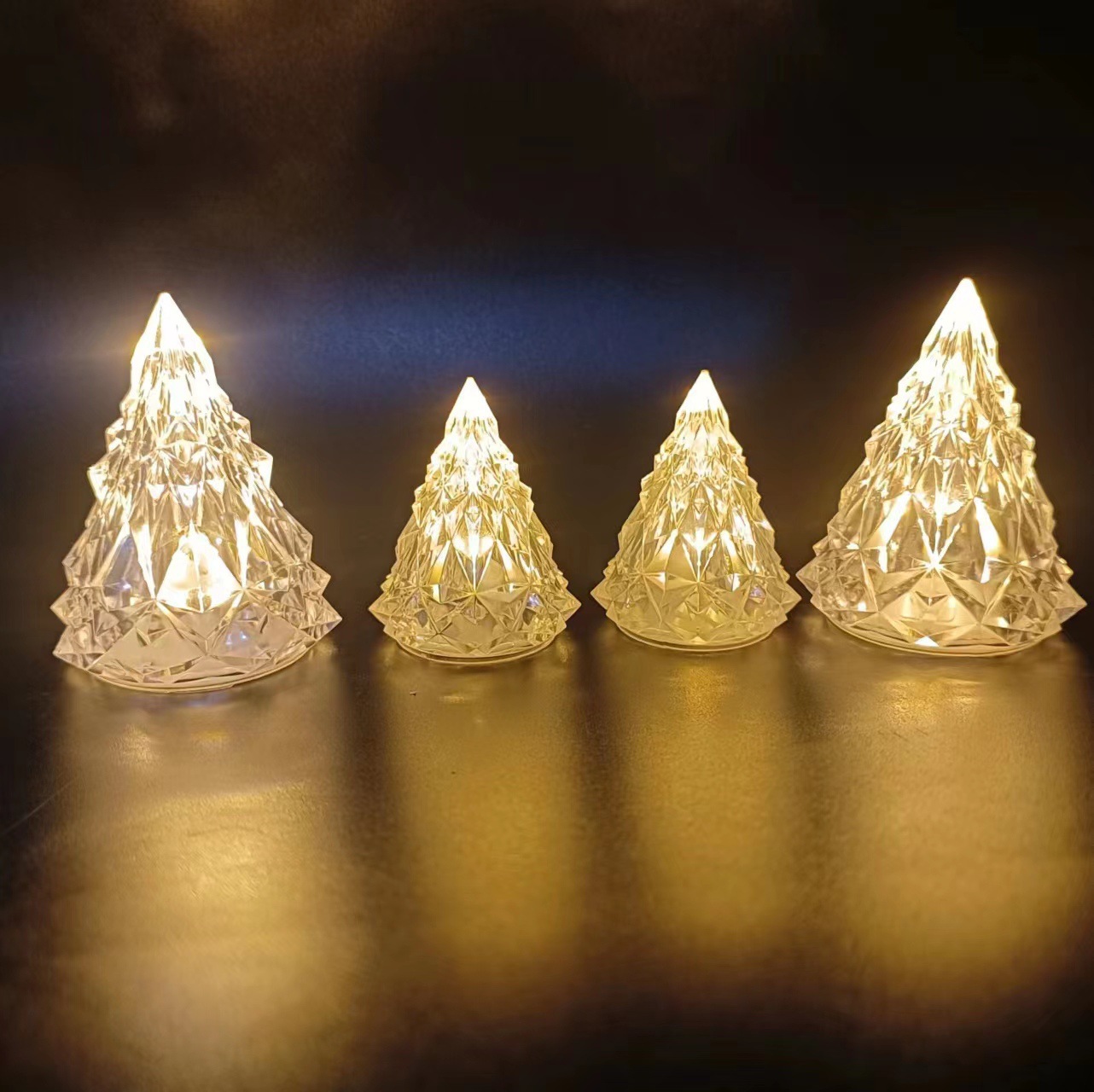 Electronic Candle LED Electronic Candle Light Diamond Crystal Iceberg Lamp