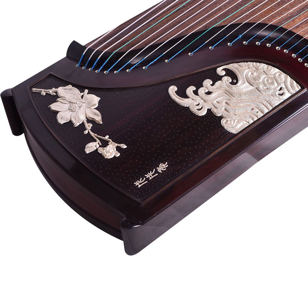 敦煌牌玫瑰檀实木古筝89698jj海上花开-阿里巴巴