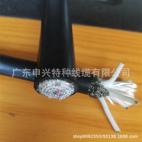 多芯氟橡胶线缆多芯铁氟龙线缆高低温复合电缆高温复合同轴线缆