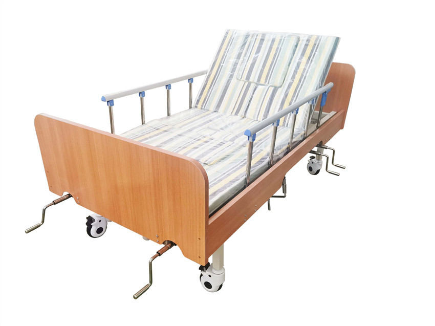 厂家热销新款中区五摇木床头床围板家用老人 养老院