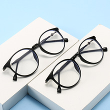 新款防蓝光片眼镜框厂家批发TR90眼镜架框架圆款跨境圆形框款2253
