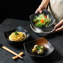 商用陶瓷碗甜品碗沙拉碗创意好看个性米饭碗日式碗网红餐具树皮碗