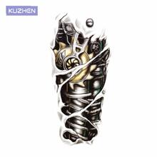 New Fashion Man 3D Tattoo Robot Arm Waterproof Temporary跨境