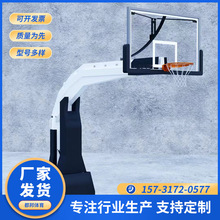 篮球架智能手动电动篮球架 NBA比赛手摇升降篮球架室内外仿液压