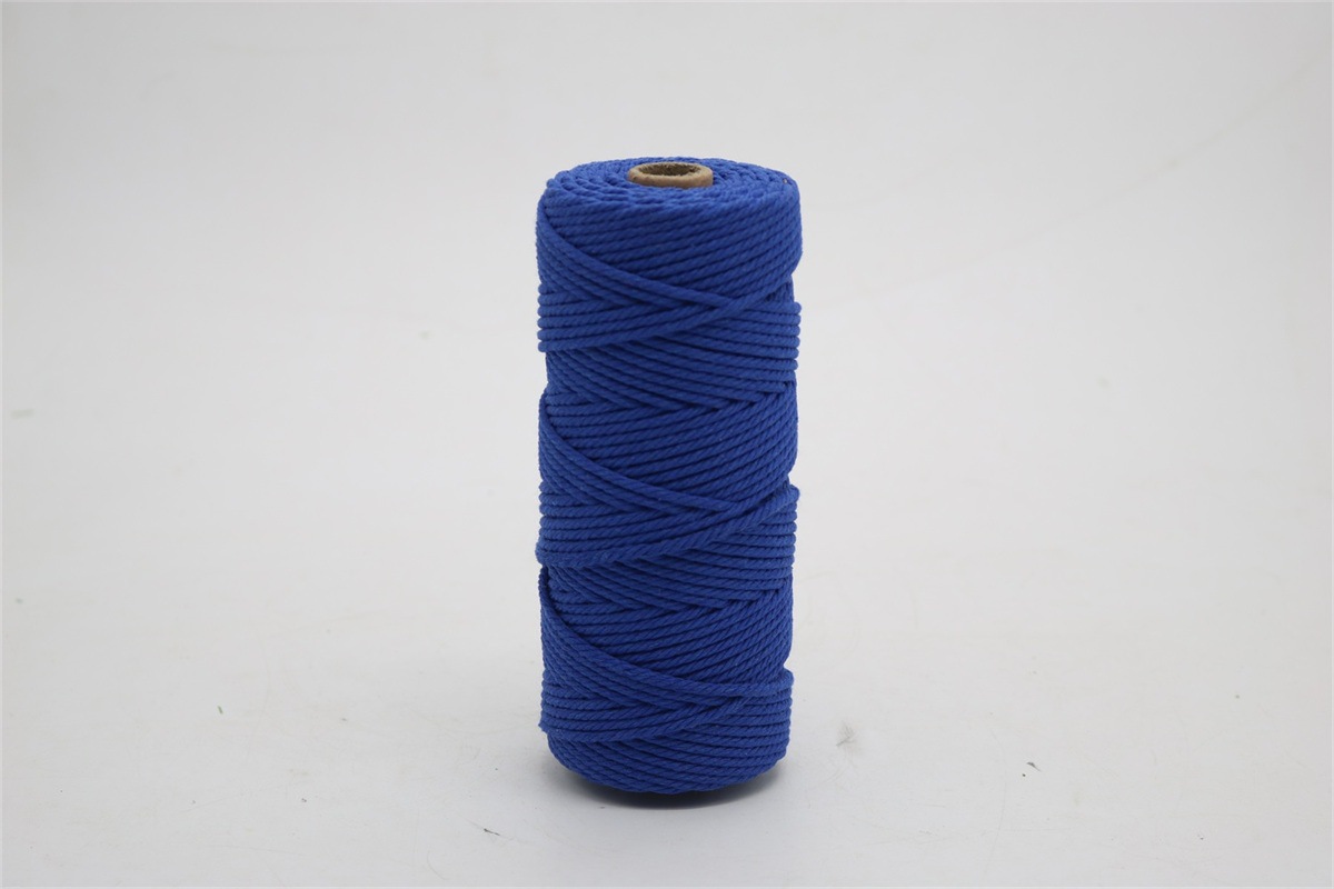 3mm Color Cotton Cord DIY Handmade Tapestry Braided Rope Binding Strapping Decorative Rope Drawstring Hanging