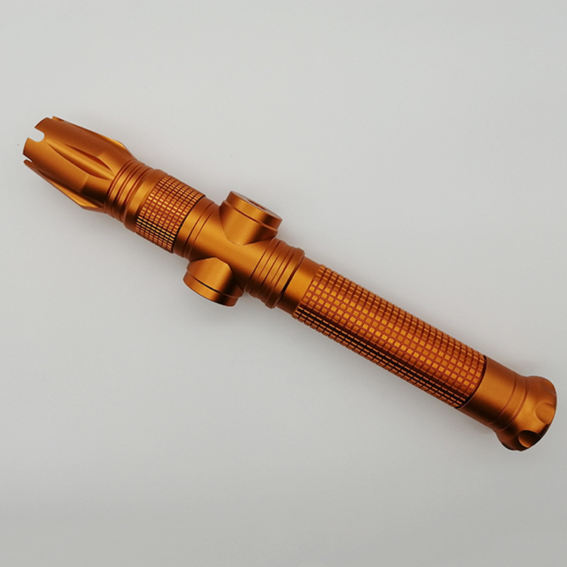 厂家批发蓝绿光双色激光笔远射教鞭沙盘售楼指挥笔露营指示手电筒