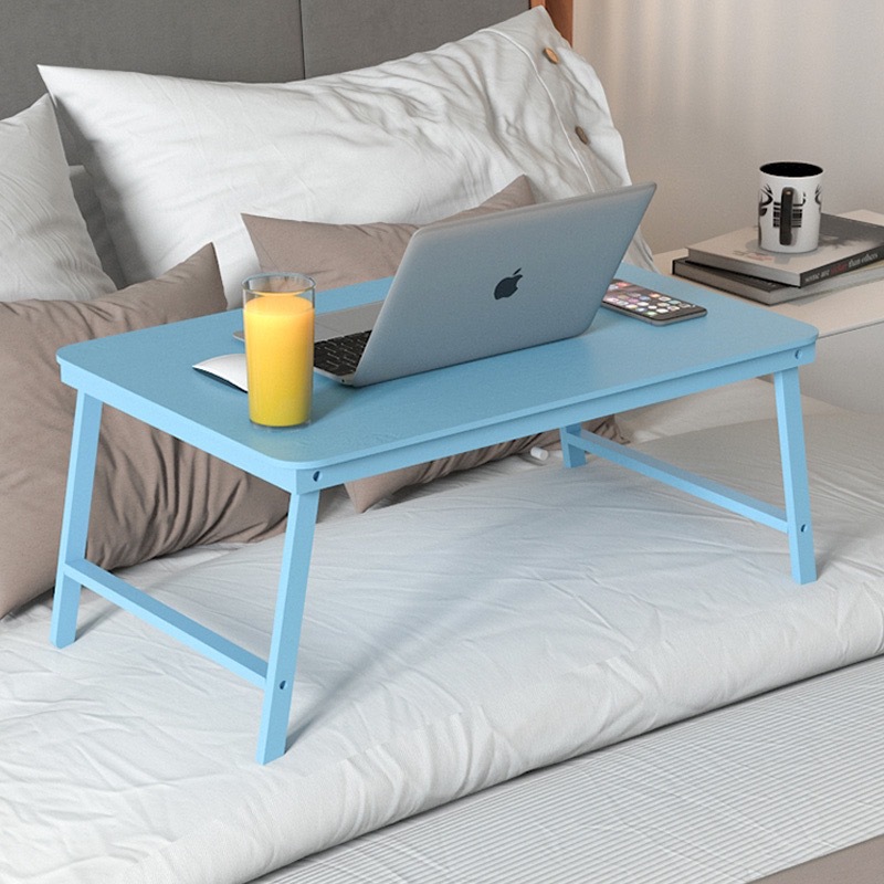 Folding Small Wooden Table Bed Table Laptop Lazy Table Home Bedroom Bed Floor Table Student Portable Table