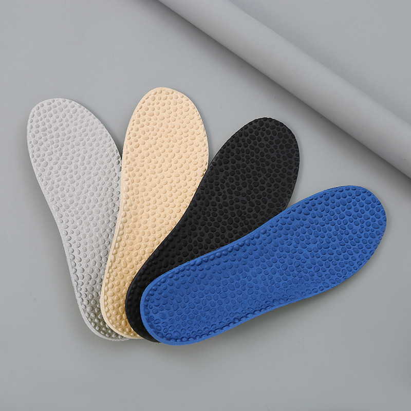 跨境货源欧索莱减震防滑鞋垫柔软透气吸汗爆米花鞋垫女一件代发