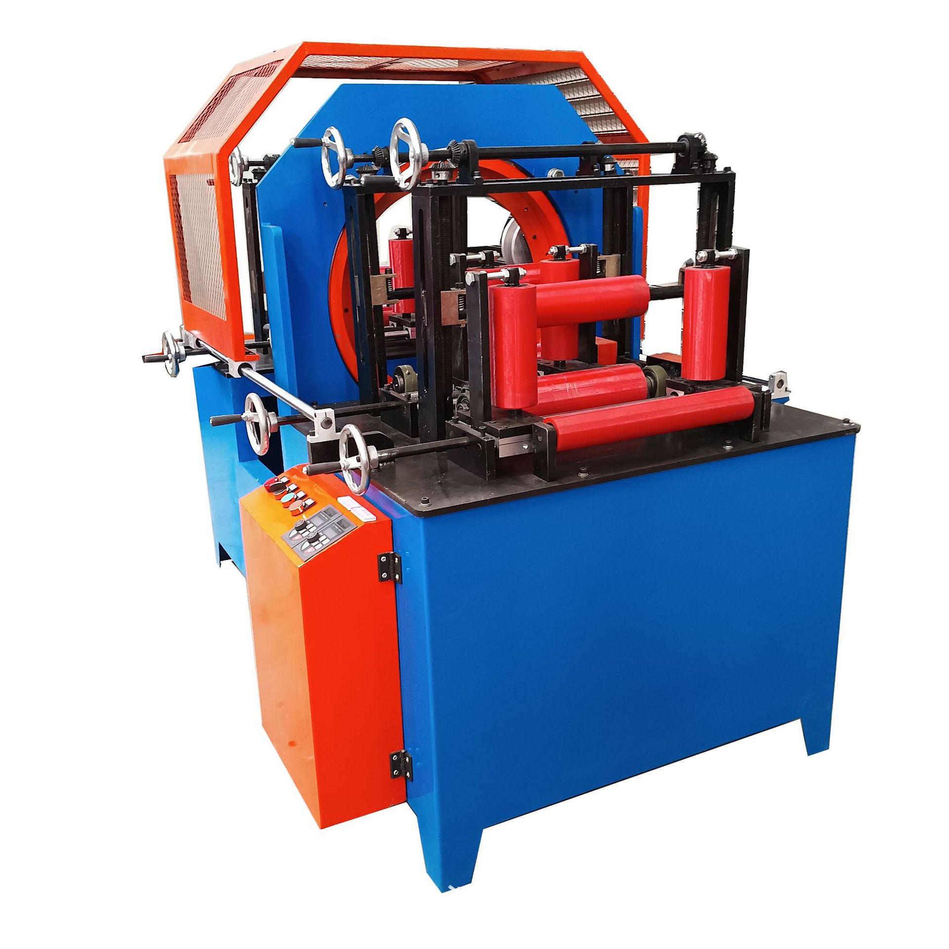 自动缠绕打包机 裹式打包机械型材缠绕包装机铝合金型材缠绕打包