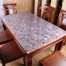 桌布防水免洗防油防烫餐桌垫茶几桌布方形软玻璃水晶板透明桌垫