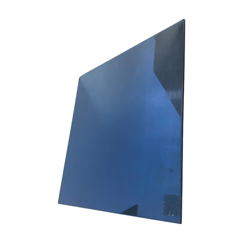 批发5mm8mm福特蓝宝石蓝钢化玻璃有色玻璃 镀膜钢化玻璃中空玻璃