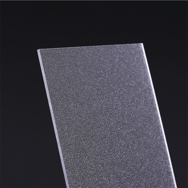 pc磨砂板材半透明磨砂亚克力板切割加硬板材2-50mm