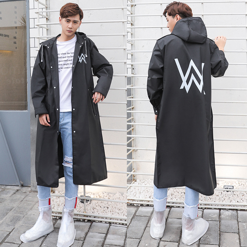 Fashion Classic Trendy Cool Raincoat Internet Celebrity Version Outdoor Adult Hiking Work School Raincoat