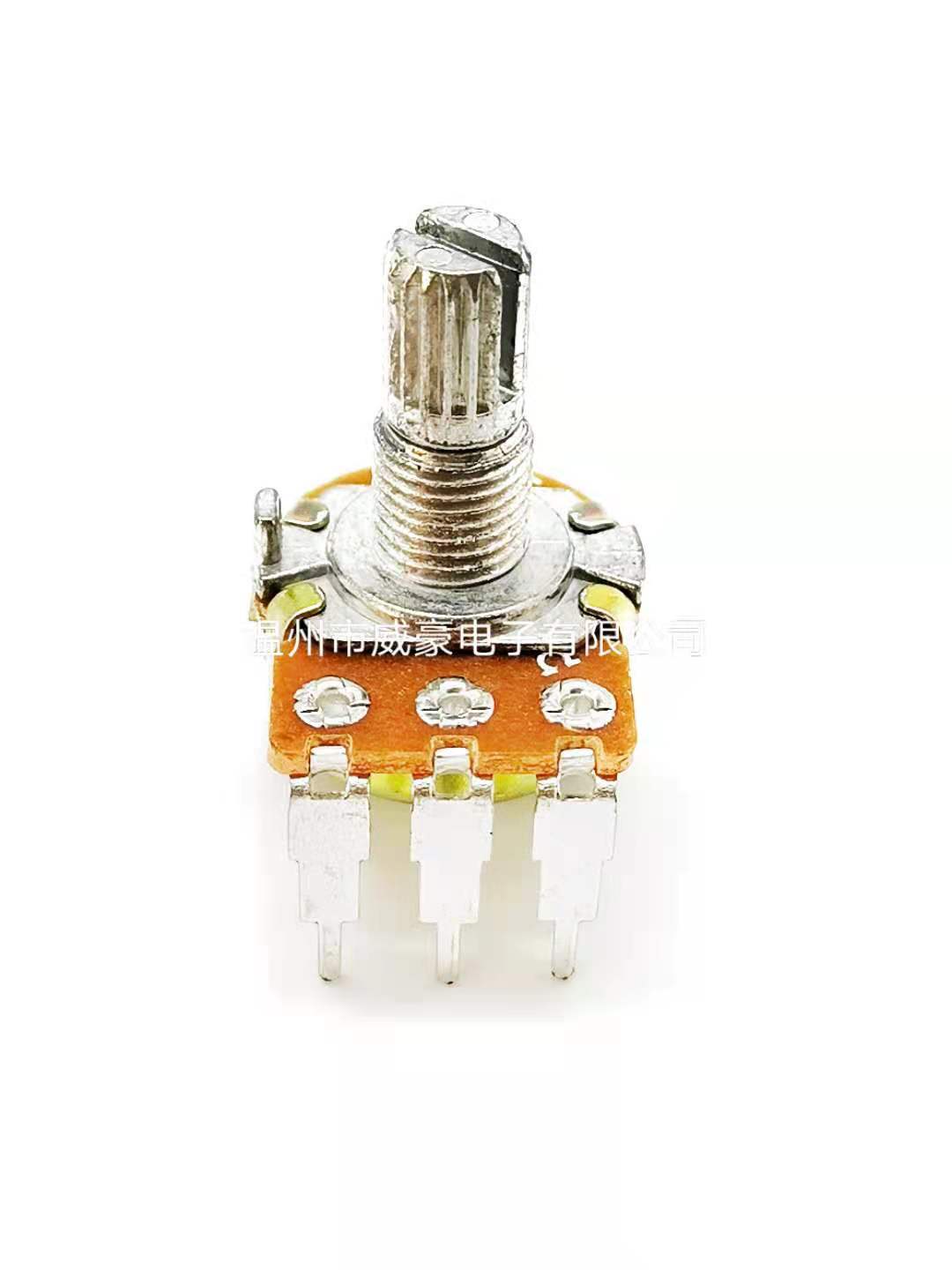 厂家直供 碳膜电位器16100nb220k-15有档57弯-阿里巴巴