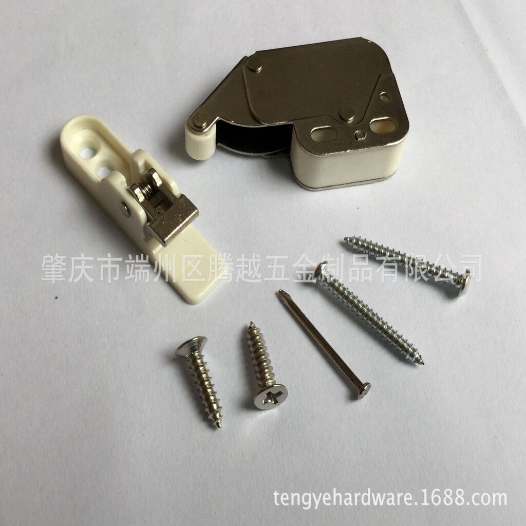 弹簧门吸 弹簧门扣 按弹功能 象鼻锁 象鼻铰 迷你铰 象鼻门扣
