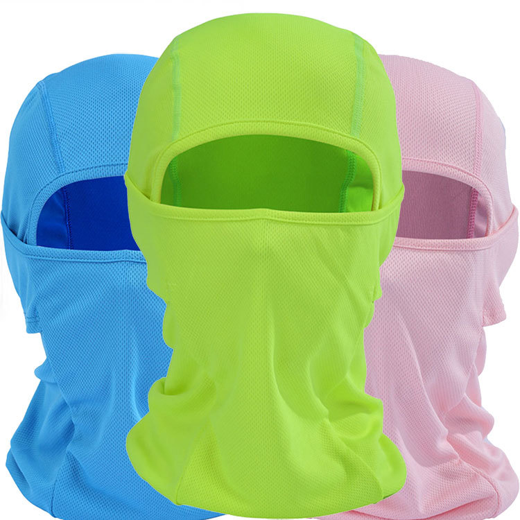 头套夏季薄款自行车脸罩男女脸基尼护脸头巾垂钓潜水骑行面罩
