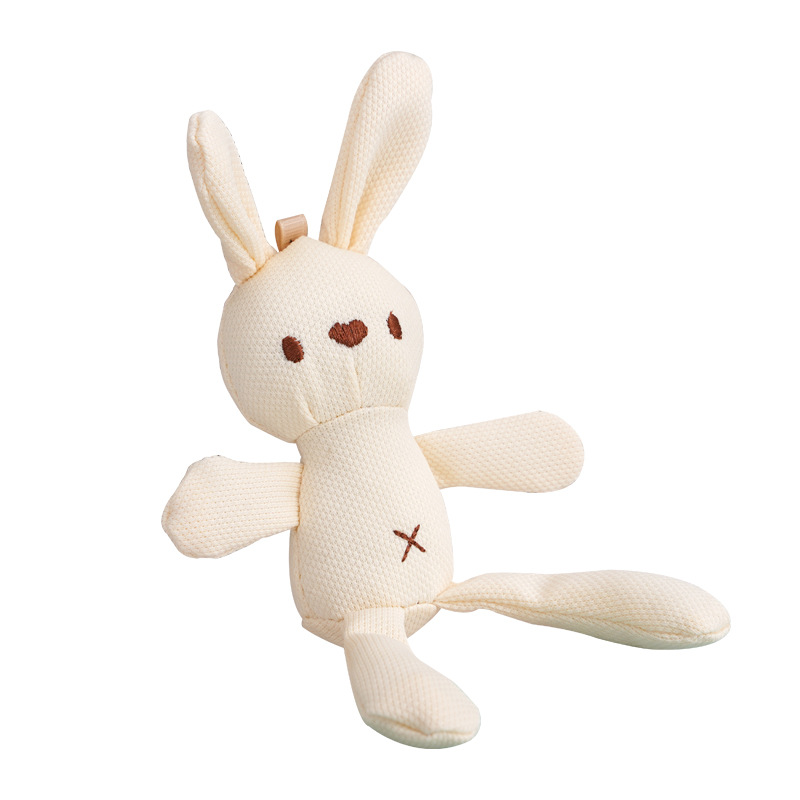 Cross-Border New Arrival Popular Corn Grid Rabbit Plush Toy Factory Direct Sales Kindergarten Gift Doll for Children Wholesale