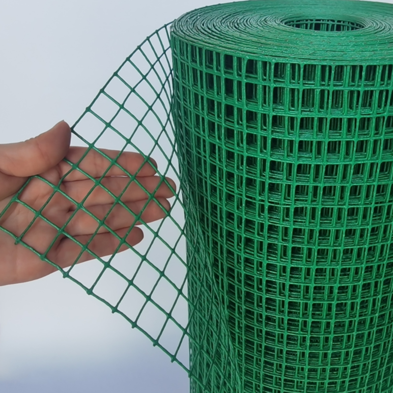 5ijo小网格铁丝网防护网养鸡围栏塑料铁网格网养殖防鼠阳台防护网
