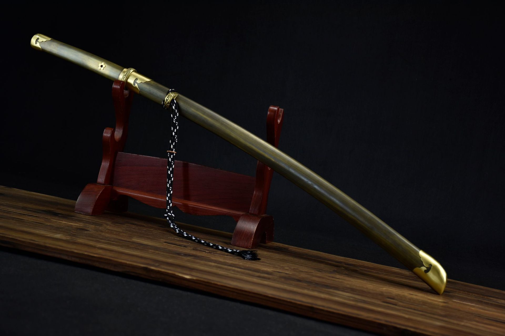 刀剑t10烧刃简约日式宝剑手工锻打长刀工艺冷兵器未开刃