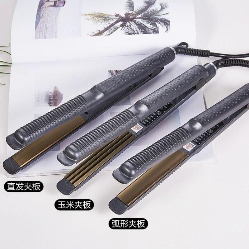 玉米须夹板电夹板卷直两用不伤发玉米直板夹内扣直发器理发店专用