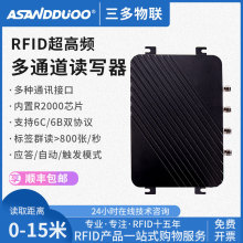 多通道RFID读写器超高频E710模块远距离固定式UHF读卡器仓库管理