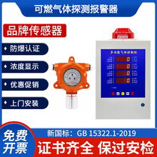 可燃气体探测报警器商用天然气燃气煤气加油站浓度检测仪防爆工业
