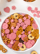 蛋糕装饰饼干烘焙材料原食材混合装蝴蝶爱心形粉色奥利奥纸杯网红
