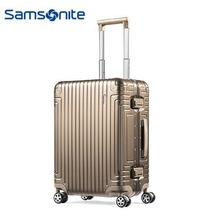 新秀丽（Samsonite）铝镁合金拉杆箱时尚休闲商务旅行箱行李箱20