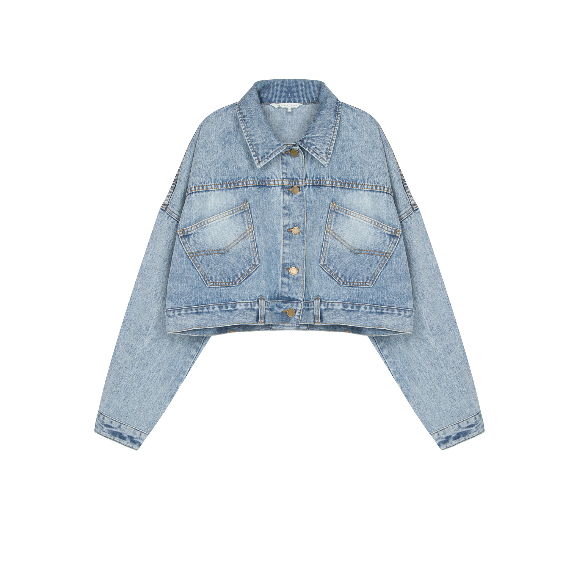 牛仔外套女宽松2021春季新款韩版bf风学生原宿上衣夹克短外套女潮