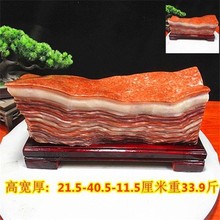 批发精品广西猪肉石原石天然花纹奇石家居摆件