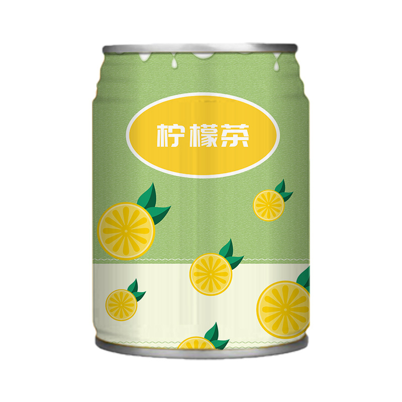柠檬茶 易拉罐罐装饮料 贴牌代加工 源头厂家 柠檬汁饮料 名启