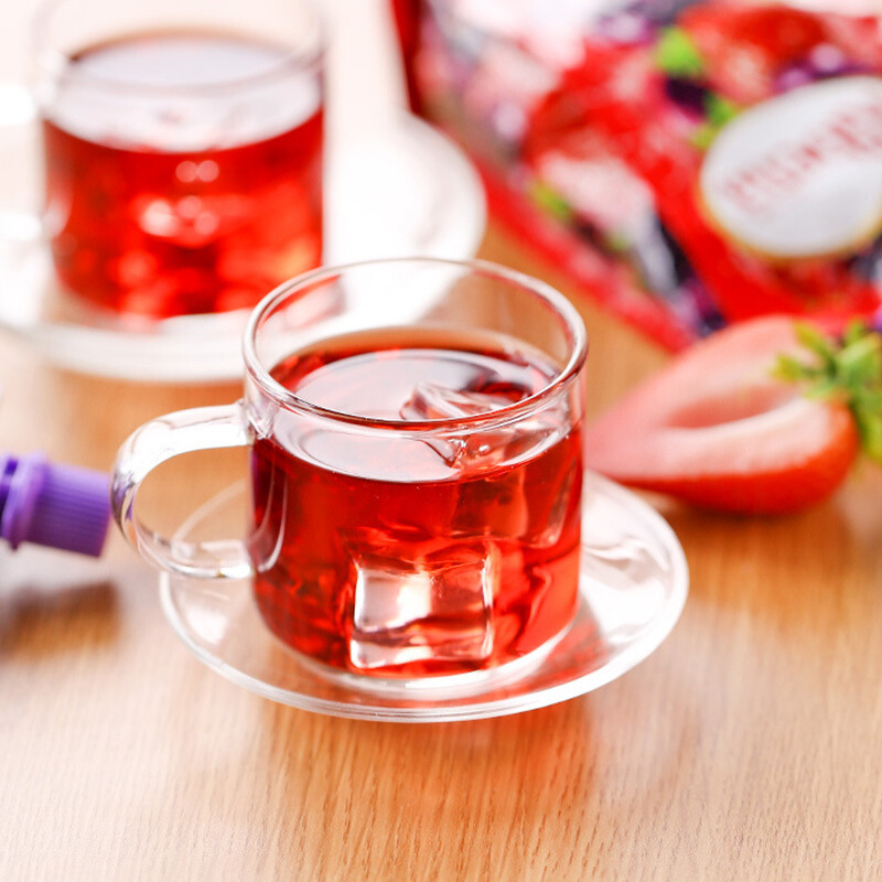 菲律宾进口利宾纳维c黑加仑草莓袋装果汁饮品夏季饮料批发330ml