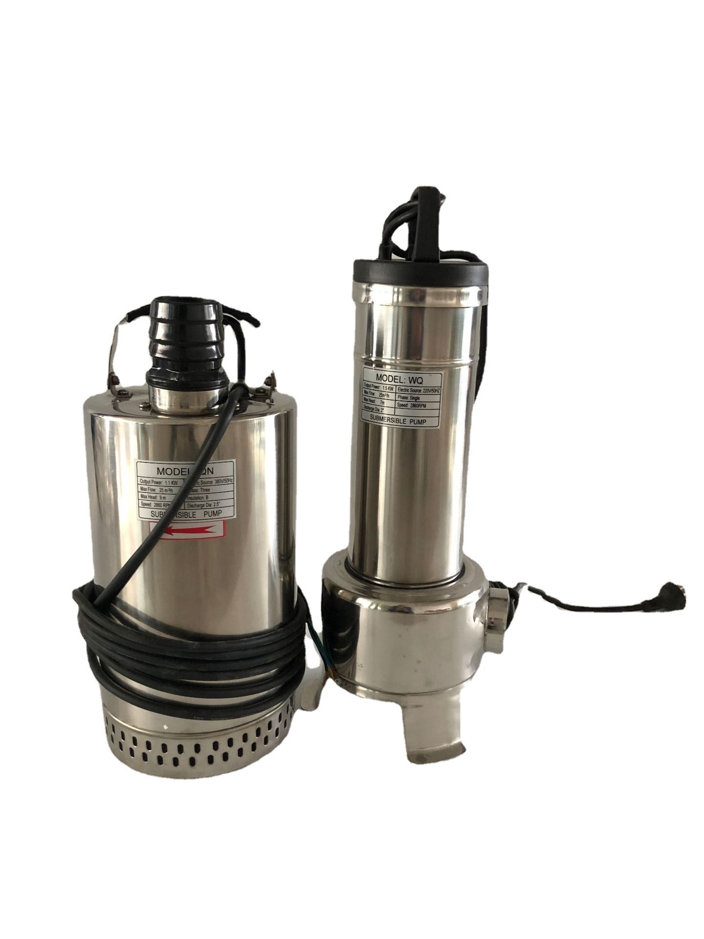 qn62411小型三相不锈钢潜水泵